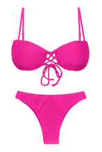 Charger l'image dans la galerie, Product Front: Rio De Sol Ensemble Set Cotele-Amaranto Balconet-Pushup Lisboa