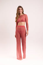 Charger l'image dans la galerie, Model Front: Rio De Sol Pantalon De Plage Floral-Scales Pants Lana