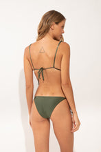 Charger l'image dans la galerie, Model Back: Rio De Sol Bas Bottom Shimmer-Croco Ibiza-Comfy-Gold
