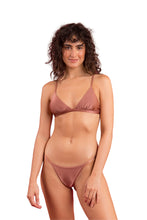 Charger l'image dans la galerie, Model Front: Rio De Sol Bas Bottom Shimmer-Copper California