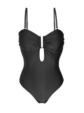 Charger l'image dans la galerie, Product Front: Rio De Sol Une Pièce Shimmer-Black Sara-Op