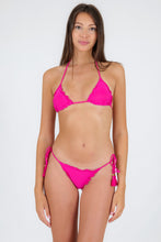 Charger l'image dans la galerie, Model Front: Rio De Sol Haut Top Amaranto Frufru