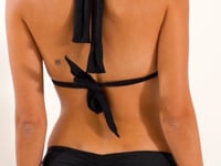 Charger et lire la vidéo dans la visionneuse de la Galerie, Video: Rio De Sol Bas Bottom Shimmer-Black Mel