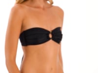 Charger et lire la vidéo dans la visionneuse de la Galerie, Video: Rio De Sol Haut Top Shimmer-Black Mavi