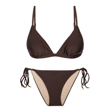 Charger l'image dans la galerie, Product Front: Rio De Sol Ensemble Set Shimmer-Coffee Tri-Fixo Ibiza-Comfy