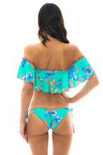 Charger l'image dans la galerie, Model Back: Rio De Sol Haut Top Acqua Flora Babado