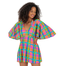 Charger l'image dans la galerie, Gallery: Rio De Sol Mini Dress Tulip-Garden Mini Dress