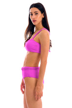Charger l'image dans la galerie, Image 03: Rio De Sol Ensemble Set St-Tpz-Pink Reto Hotpant-High
