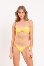 Charger l'image dans la galerie, Model Front: Rio De Sol Haut Top Amarelo Bandeau-Crispy

