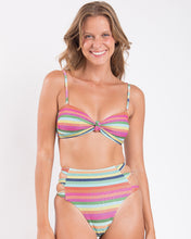 Charger l'image dans la galerie, Gallery: Rio De Sol Ensemble Set Supercolor Bandeau-Joy Highwaist-Spin
