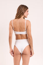 Charger l'image dans la galerie, Model Back: Rio De Sol Haut Top Memphis-White Bandeau-Reto
