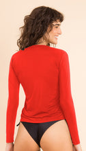 Charger l'image dans la galerie, Image 10: Rio De Sol Haut Rouge Rash-Guard
