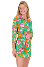 Charger l'image dans la galerie, Image 04: Rio De Sol Chemise Green Bloom Chemise
