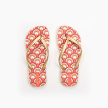 Charger l'image dans la galerie, Product Front: Rio De Sol Tongs Floral-Scales Slim

