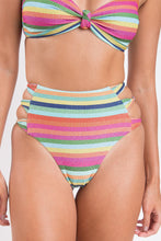 Charger l'image dans la galerie, Image 09: Rio De Sol Ensemble Set Supercolor Bandeau-Joy Highwaist-Spin
