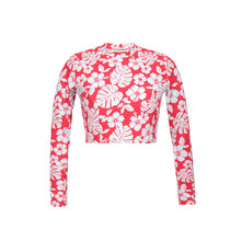 Charger l'image dans la galerie, Product Front: Wednesday In Hawaii By Rio De Sol Haut Top Pua-Hibiscus Reef
