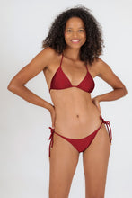Charger l'image dans la galerie, Model Front: Rio De Sol Ensemble Set Shimmer-Divino Tri-Rope Ibiza-Rope
