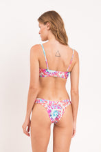 Charger l'image dans la galerie, Model Back: Rio De Sol Ensemble Set Splash Bandeau-Reto Highleg
