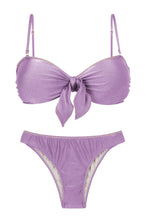 Charger l'image dans la galerie, Product Front: Rio De Sol Ensemble Set Shimmer-Harmonia Bandeau-Knot Essential
