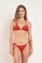 Charger l'image dans la galerie, Model Front: Rio De Sol Ensemble Set Shimmer-Liquor Tri-Inv Cheeky-Tie
