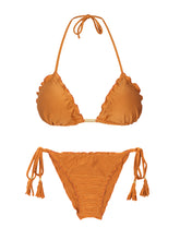 Charger l'image dans la galerie, Product Front: Rio De Sol Ensemble Set Shimmer-Nocciola Frufru
