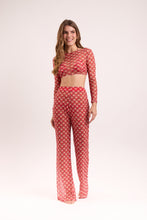Charger l'image dans la galerie, Model Front: Rio De Sol Pantalon De Plage Floral-Scales Pants Lana
