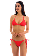 Charger l'image dans la galerie, Model Front: Rio De Sol Ensemble Set Cotele-Tomate Tri-Inv Ibiza
