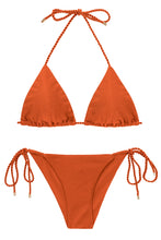 Charger l'image dans la galerie, Product Front: Rio De Sol Ensemble Set Paprica Tri-Rope Cheeky-Rope

