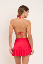 Charger l'image dans la galerie, Model Back: Rio De Sol Jupe De Page Mini Skirt Rouge
