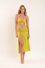 Charger l'image dans la galerie, Model Front: Rio De Sol Jupe De Page Fluity-Abacateiro Long Skirt Knot
