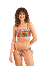 Charger l'image dans la galerie, Model Front: Rio De Sol Haut Top Jungle Bandeau-Reto
