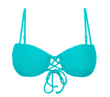 Charger l'image dans la galerie, Product Front: Rio De Sol Haut Top Cotele-Jade Balconet-Pushup
