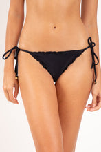 Charger l'image dans la galerie, Gallery: Rio De Sol Bas Bottom Malibu-Black Frufru
