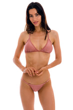 Charger l'image dans la galerie, Image 09: Rio De Sol Ensemble Set Palms-Blue Tri-Fixo California
