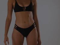 Charger et lire la vidéo dans la visionneuse de la Galerie, Video: Rio De Sol Haut Top Bora-Black Bra-Trio
