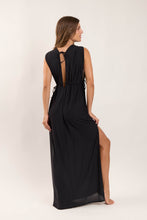 Charger l&#39;image dans la galerie, Image 05: Rio De Sol Vêtement De Plage Black Long Dress Soleil

