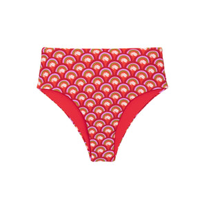 Product Front: Rio De Sol Bas Bottom Floral-Scales Hotpants