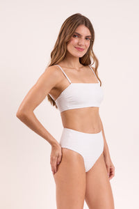 Image 04: Rio De Sol Bas Bottom Memphis-White Hotpants