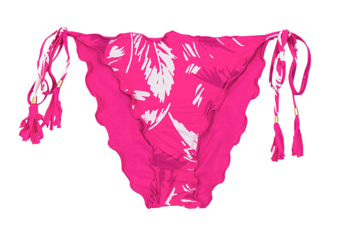 Product Front: Rio De Sol Bas Bottom Pink-Palms Frufru-Comfy