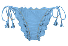 Charger l&#39;image dans la galerie, Product Front: Rio De Sol Bas Bottom Shimmer-Baltic-Sea Frufru-Comfy
