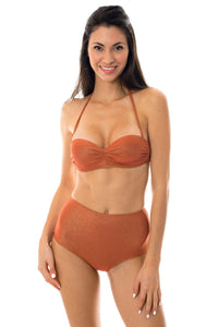 Image 05: Rio De Sol Bas Calcinha Radiante Canela Hot Pant