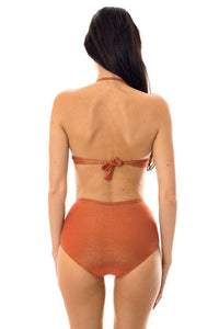 Image 06: Rio De Sol Bas Calcinha Radiante Canela Hot Pant