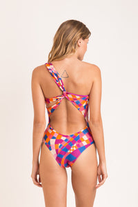 Model Back: Rio De Sol Une Pièce Funny Santorini
