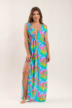 Charger l&#39;image dans la galerie, Model Front: Rio De Sol Vêtement De Plage Fusion Long Dress Soleil
