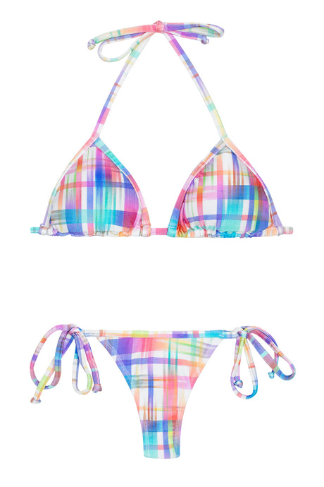 Product Front: Rio De Sol Ensemble Plaid Micro