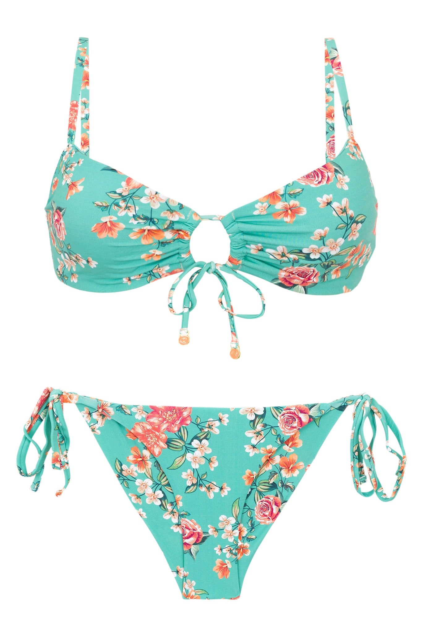 Product Front: Rio De Sol Ensemble Set Botanic Mila Cheeky-Tie
