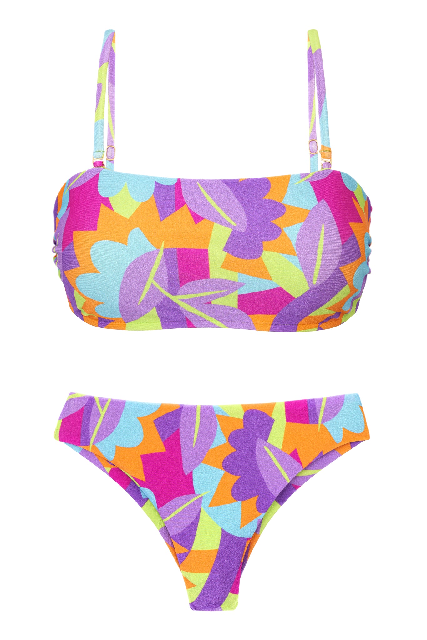 Product Front: Rio De Sol Ensemble Set Dreams Bandeau-Reto Nice-Fio