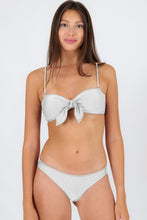 Charger l&#39;image dans la galerie, Gallery: Rio De Sol Ensemble Set Shimmer-White Bandeau-Knot Essential
