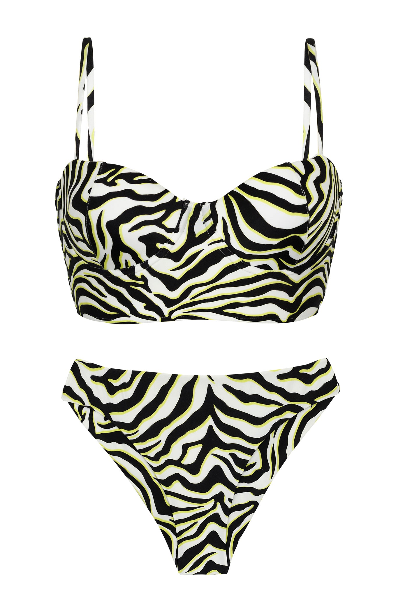 Product Front: Rio De Sol Ensemble Set Wild-Black Balconet-Anna Nice