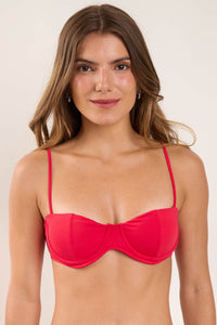 Gallery: Rio De Sol Haut Top Hibiscus Coral